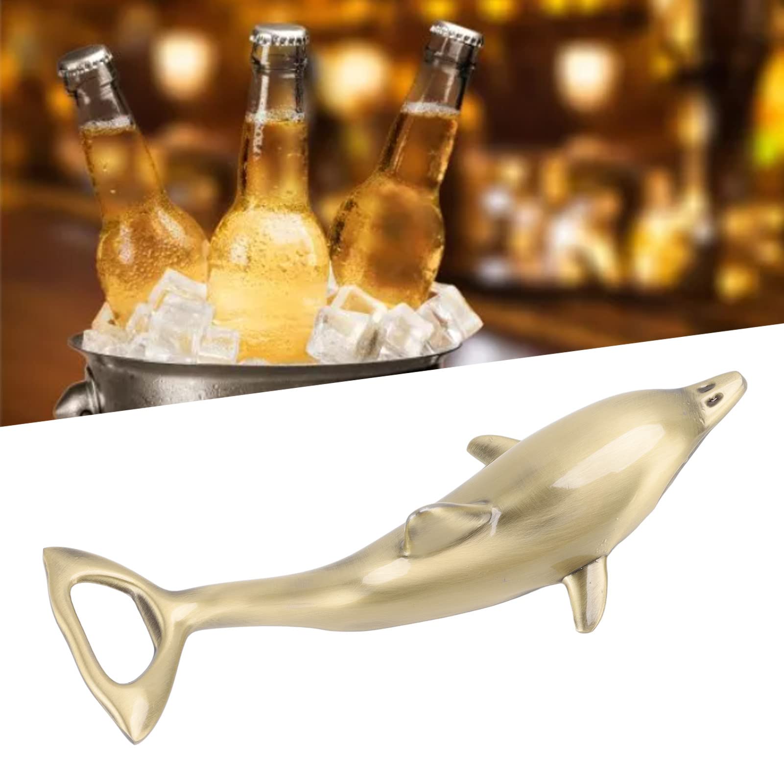 Amazon | ビールボトルオープナー かわいいイルカの形の栓抜き